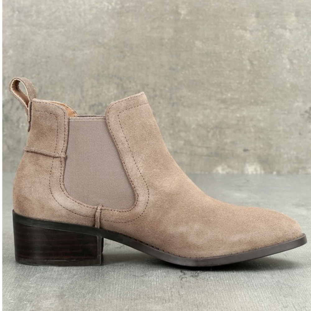 LAST ONE‼️ STEVE MADDEN Suede Ankle Booties - Picture 4 of 7